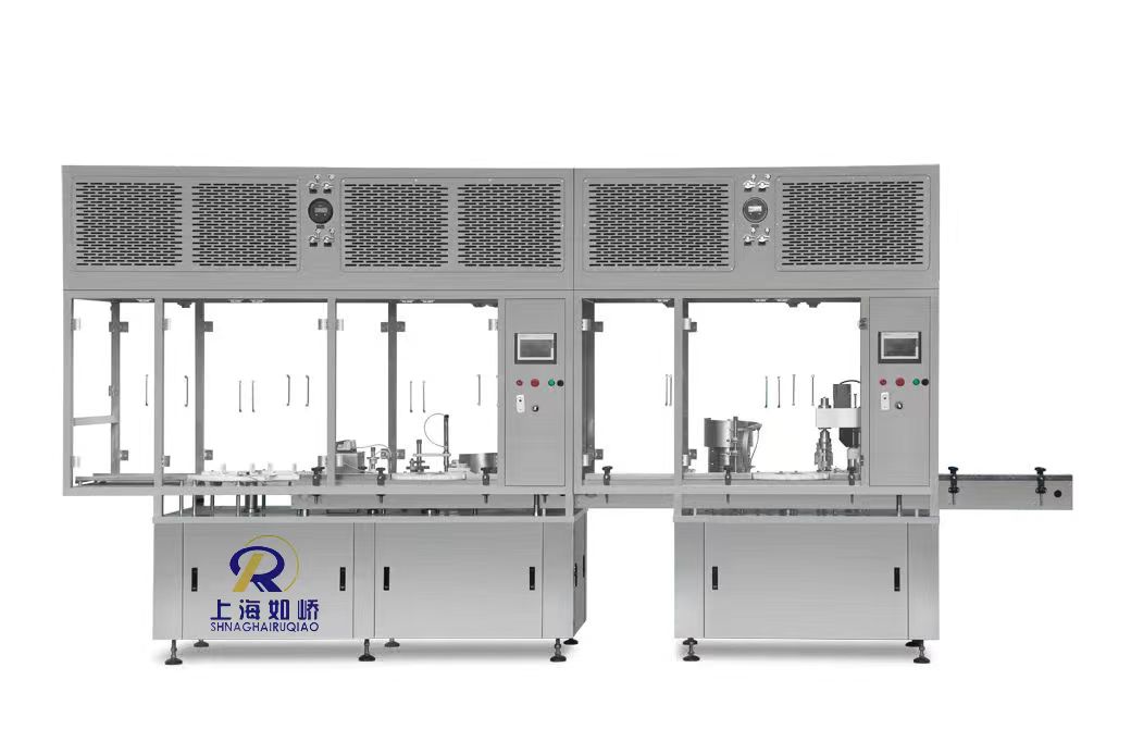 無菌灌裝加塞軋蓋生(shēng)産線